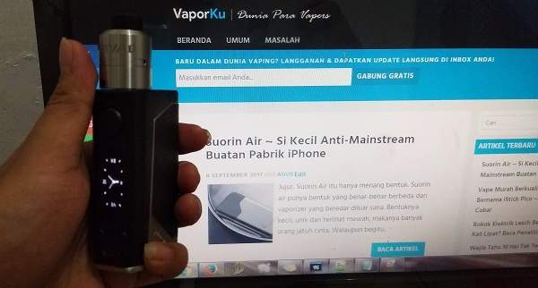 eVic Primo Joyetech Mod dengan "Otot" 200 Watt yang Mantap